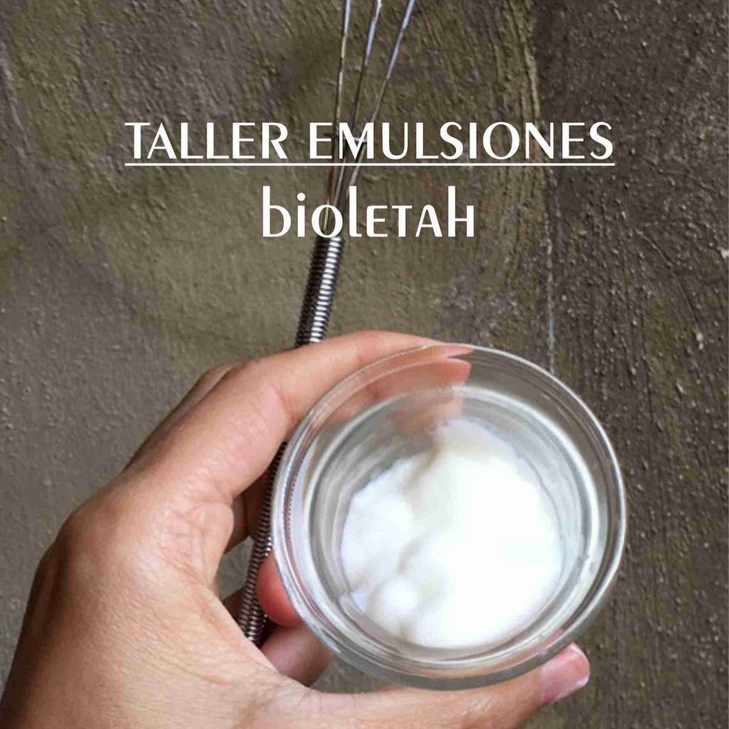 Taller de Emulsiones ONLINE (sin materiales)